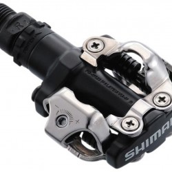 Shimano PD-M520 MTB SPD pedals - two sided mechanism, silver