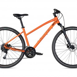 Whyte Ridgeway Womens V3 2022 Aluminium Hybrid Bike Matt Burnt Orange