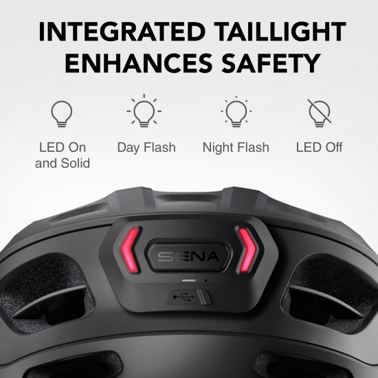 Sena R1 EVO Smart Cycling Helmet, Matte Black Sena R1 EVO Smart Cycling Helmet, Matte Black