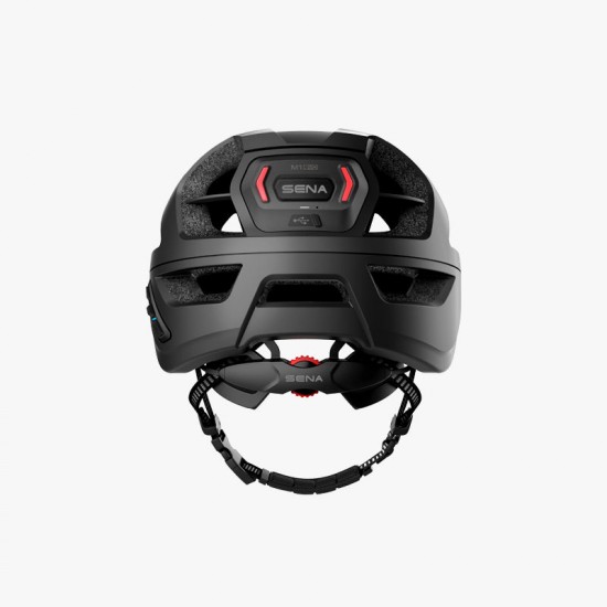 Sena M1 EVO Mountain Bike Helmet, Matte Black Sena M1 EVO Mountain Bike Helmet, Matte Black