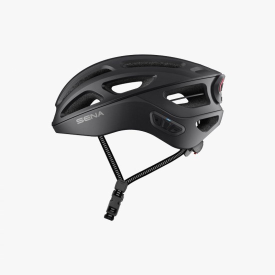 Sena R1 EVO Smart Cycling Helmet, Matte Black Sena R1 EVO Smart Cycling Helmet, Matte Black