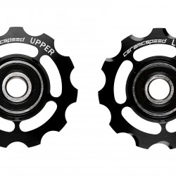 CeramicSpeed Campagnolo 11s Road Pulley Wheel (Black) CeramicSpeed Campagnolo 11s Road Pulley Wheel (Black)