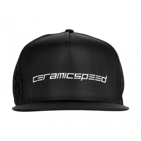 CeramicSpeed Flat Brim Cap (Black, One Size)