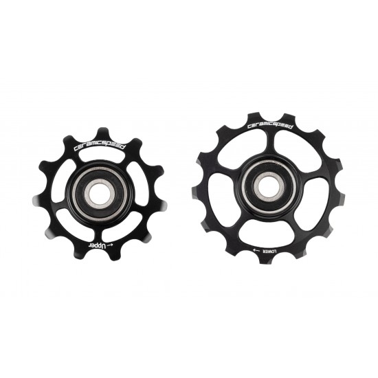 CeramicSpeed Shimano 12s Pulley Wheels GRX RX-820 2x12 Black
