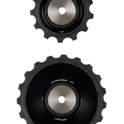 CeramicSpeed Spare OS Pulleys ALPHA Disc 13/19 Black