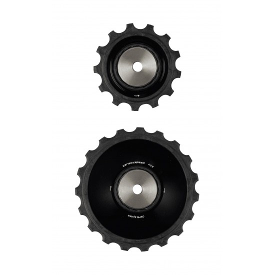 CeramicSpeed Spare OS Pulleys ALPHA Disc 13/19 Black CeramicSpeed Spare OS Pulleys ALPHA Disc 13/19 Black