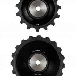 CeramicSpeed Spare OS Pulleys ALPHA Disc 15/19 Black