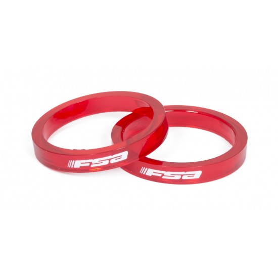 FSA Polycarbonate Headset Spacers 10 pcs