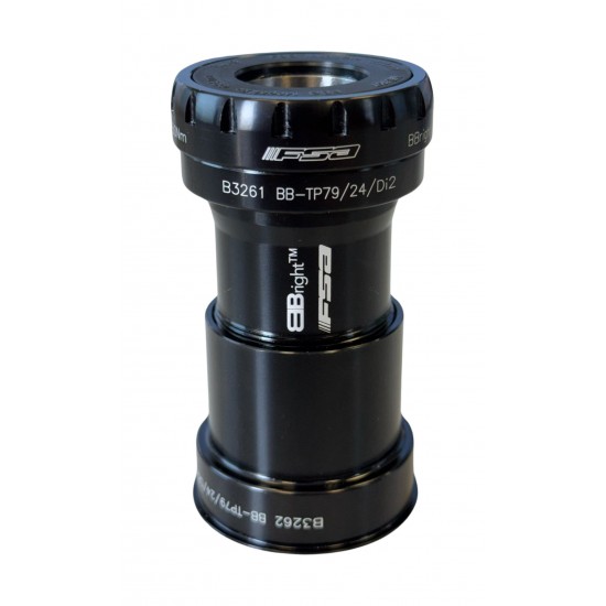 FSA BBright PF30 to Shimano 24 mm with Threaded Sleeve FSA BBright PF30 to Shimano 24 mm with Threaded Sleeve