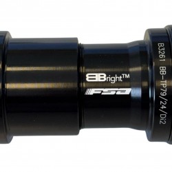FSA BBright PF30 to Shimano 24 mm with Threaded Sleeve FSA BBright PF30 to Shimano 24 mm with Threaded Sleeve
