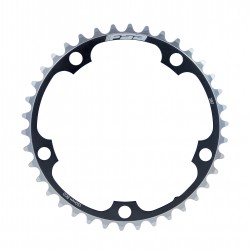 FSA nla Pro Road Chainring (2x10, 130x38T, Black, 5h) FSA nla Pro Road Chainring (2x10, 130x38T, Black, 5h)
