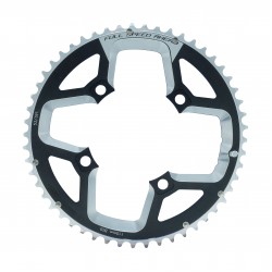 FSA TF Gossamer ABS Road Chainring (2x11, 110x50T, Black, 4h, A9 FSA TF Gossamer ABS Road Chainring (2x11, 110x50T, Black, 4h, A9
