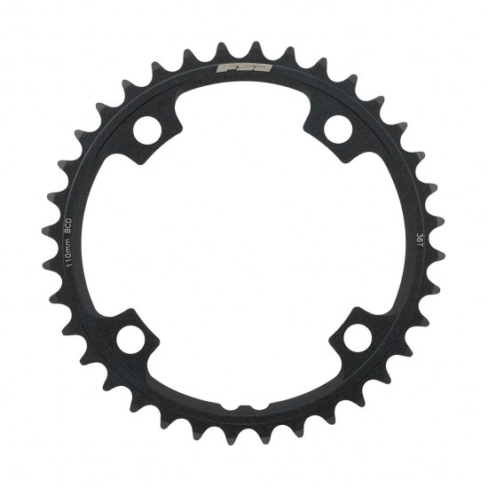 FSA SL-K/Pbox ABS Road Chainring (2x11, 110x34T, Black, 4h)