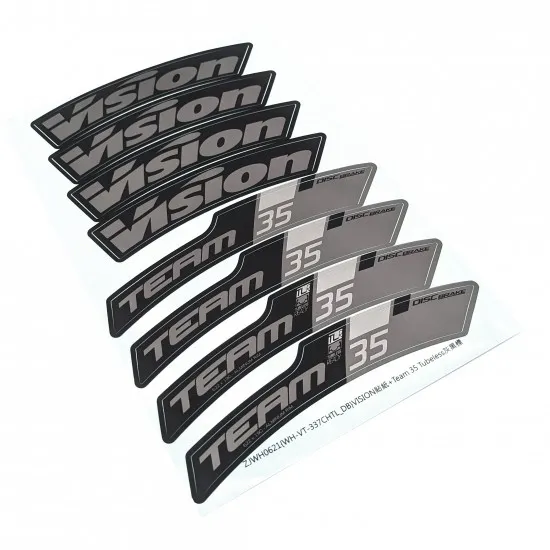 Vision Team 35 Disc Decal Set