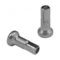 Spoke Nipples Alloy Silver Spoke Nipples Alloy Silver
