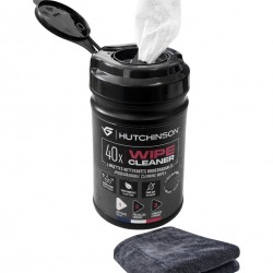 Hutchinson Wipe Cleaner - Wipes & Microfibre Cloth Kit