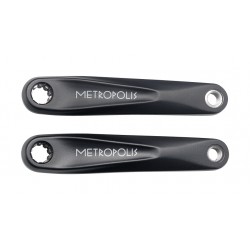 FSA Ebike Chainset AL-8 ISIS ##.#mm Black