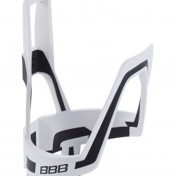 BBB BBC-39 - DualCage Bottle Cage (White & Black)TF BBB BBC-39 - DualCage Bottle Cage (White & Black)TF