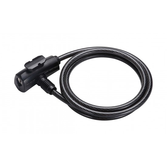 BBB BBL-61 - QuickSafe Coiled Cable Lock (8×1500mm) BBB BBL-61 - QuickSafe Coiled Cable Lock (8×1500mm)