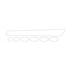 BBB BBP-50 - Bikeskin Frame Protectors Clear