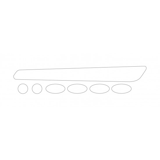 BBB BBP-50 - Bikeskin Frame Protectors Clear BBB BBP-50 - Bikeskin Frame Protectors Clear