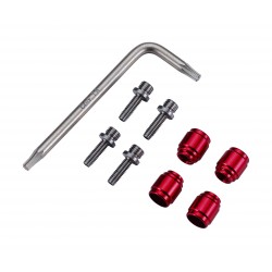 BBB BCB-280 - FittingKit Hydraulic Hose SRAM Silver 2.1mm BBB BCB-280 - FittingKit Hydraulic Hose SRAM Silver 2.1mm