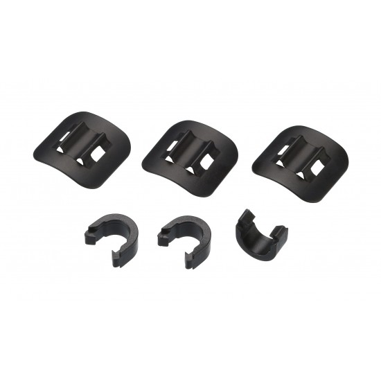 BBB BCB-94 - HydroGuide Adhesive Hydraulic Hose Guides 3pcs BBB BCB-94 - HydroGuide Adhesive Hydraulic Hose Guides 3pcs