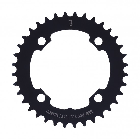 BBB BCR-75E - E-bikeGear Chainring (36T, 104BCD, Black) BBB BCR-75E - E-bikeGear Chainring (36T, 104BCD, Black)