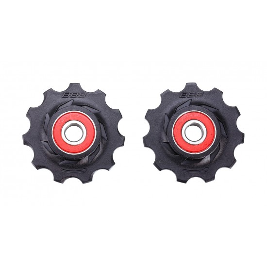 BBB BDP-12 - RollerBoys Ceramic Jockey Wheels 11T Black BBB BDP-12 - RollerBoys Ceramic Jockey Wheels 11T Black