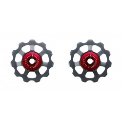 BBB BDP-22 - AluBoys Ceramic Jockey Wheels 11T Grey BBB BDP-22 - AluBoys Ceramic Jockey Wheels 11T Grey