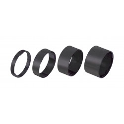 BBB BHP-36 - LightSpace 1.1/8 Headset Spacers (Black) BBB BHP-36 - LightSpace 1.1/8 Headset Spacers (Black)