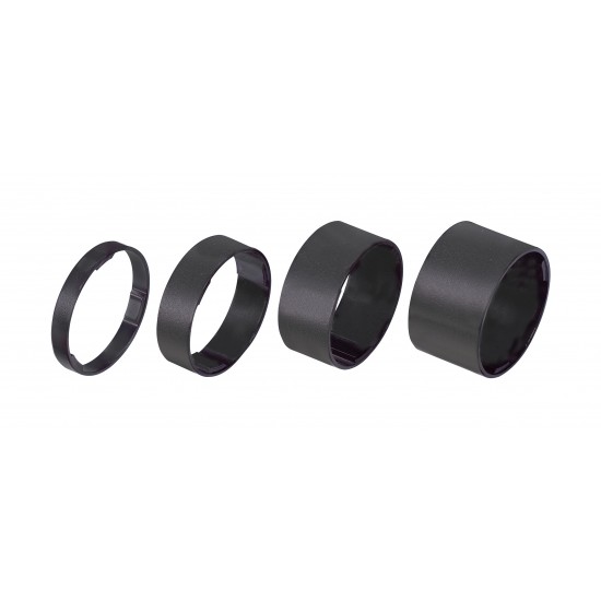 BBB BHP-36 - LightSpace 1.1/8 Headset Spacers (Black) BBB BHP-36 - LightSpace 1.1/8 Headset Spacers (Black)