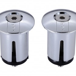 BBB BHT-96 - ScrewOn End Caps x2 (Chrome)