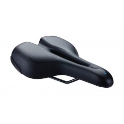 SportPlus Ergonomic Saddle Steel Rail 185mm [BSD-112]