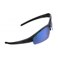 BBB BSG-68 - Impress Small Sport Glasses (Black, Blue MLC Lens)