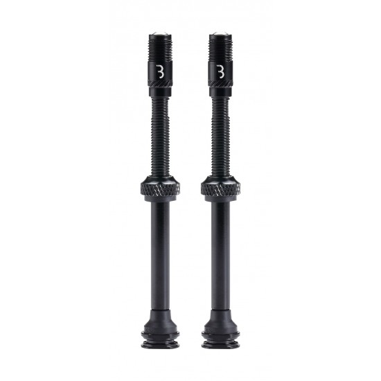 BBB BTI-166 - CoreCaps Valve & Caps 2pcs Black 40 mm