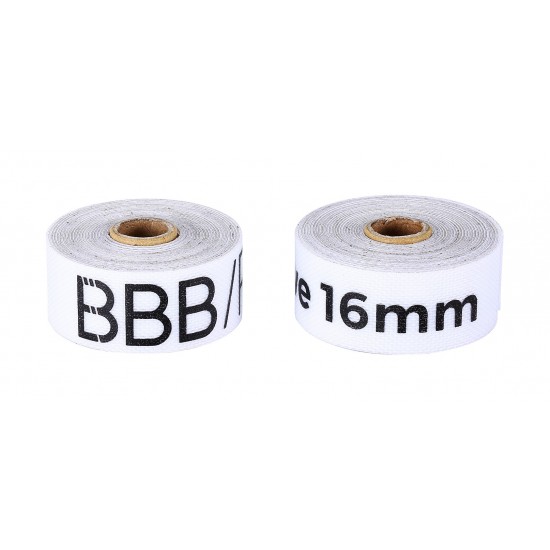 BBB BTI-98 - Rimtape HP Adhesive 2m White 2pcs (16mm) BBB BTI-98 - Rimtape HP Adhesive 2m White 2pcs (16mm)
