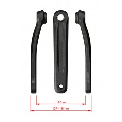 FSA Ebike Chainset CK-320 Bosch BNI 27.5mm Black