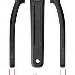 FSA Ebike Chainset CK-320 ISIS 27.5mm Black FSA Ebike Chainset CK-320 ISIS 27.5mm Black