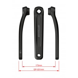 Ebike Chainset CK-320 JIS 29.0mm Black Ebike Chainset CK-320 JIS 29.0mm Black