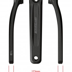 Ebike Chainset CK-320 JIS 29.0mm Black Ebike Chainset CK-320 JIS 29.0mm Black