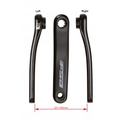 Ebike Chainset CK-632 ISIS 25.7mm Silver Ebike Chainset CK-632 ISIS 25.7mm Silver