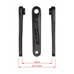 FSA Ebike Chainset CK-746-1 ISIS 13.5mm Black