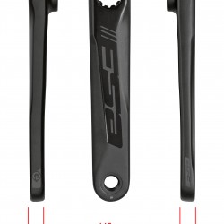 FSA Ebike Chainset CK-746-1 ISIS 13.5mm Black FSA Ebike Chainset CK-746-1 ISIS 13.5mm Black