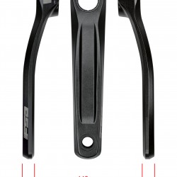 FSA Ebike Chainset CK-751 Shimano E8000 28.0mm Black FSA Ebike Chainset CK-751 Shimano E8000 28.0mm Black