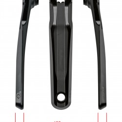 FSA Ebike Chainset CK762NC ISIS 22.0mm Black FSA Ebike Chainset CK762NC ISIS 22.0mm Black