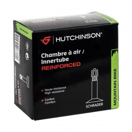 Hutchinson TD Reinforced MTB Tube (27.5 x 2.30 - 2.85, 48mm Schrader) Hutchinson TD Reinforced MTB Tube (27.5 x 2.30 - 2.85, 48mm Schrader)