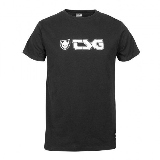 TSG Classic Logo T-ShirtShort Sleeve 100% cotton.Sizes S-XL. Black, Green or Cyan.