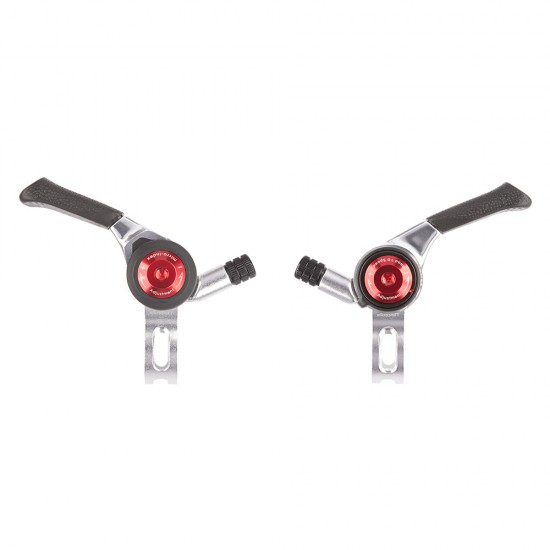 Micro Shift SL-T10 THUMBSHIFTERS 2x10sp SIL