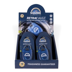 SQUIRE RETRAC MAX COUNTER BOX (18) SQUIRE RETRAC MAX COUNTER BOX (18)